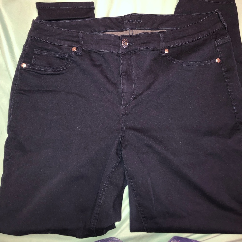 Navy blue Maurice’s Jeggings